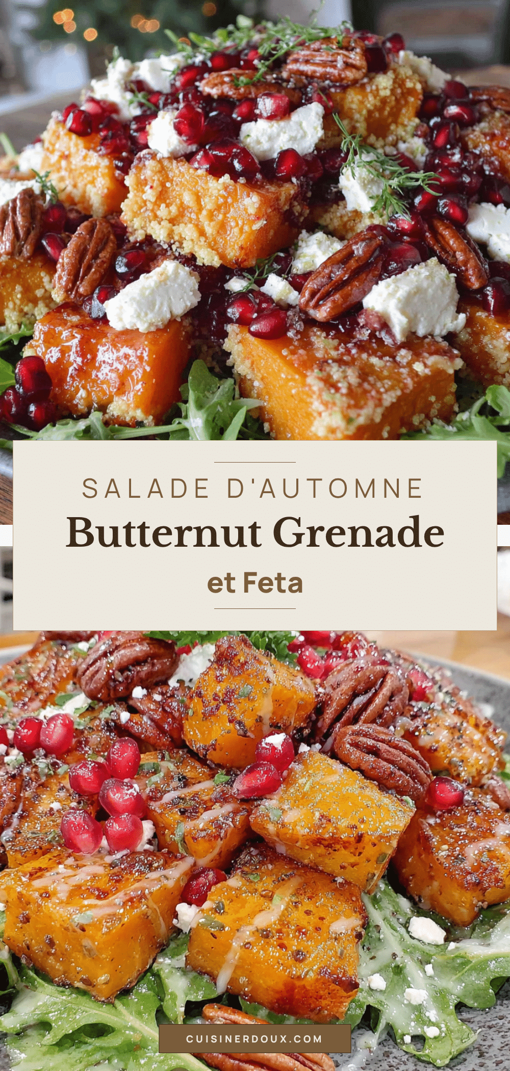 salade dautomne butternut grenade feta recipe