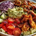 salade de poulet au yaourt grec - featured image
