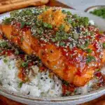 saumon teriyaki riz vapeur - featured image