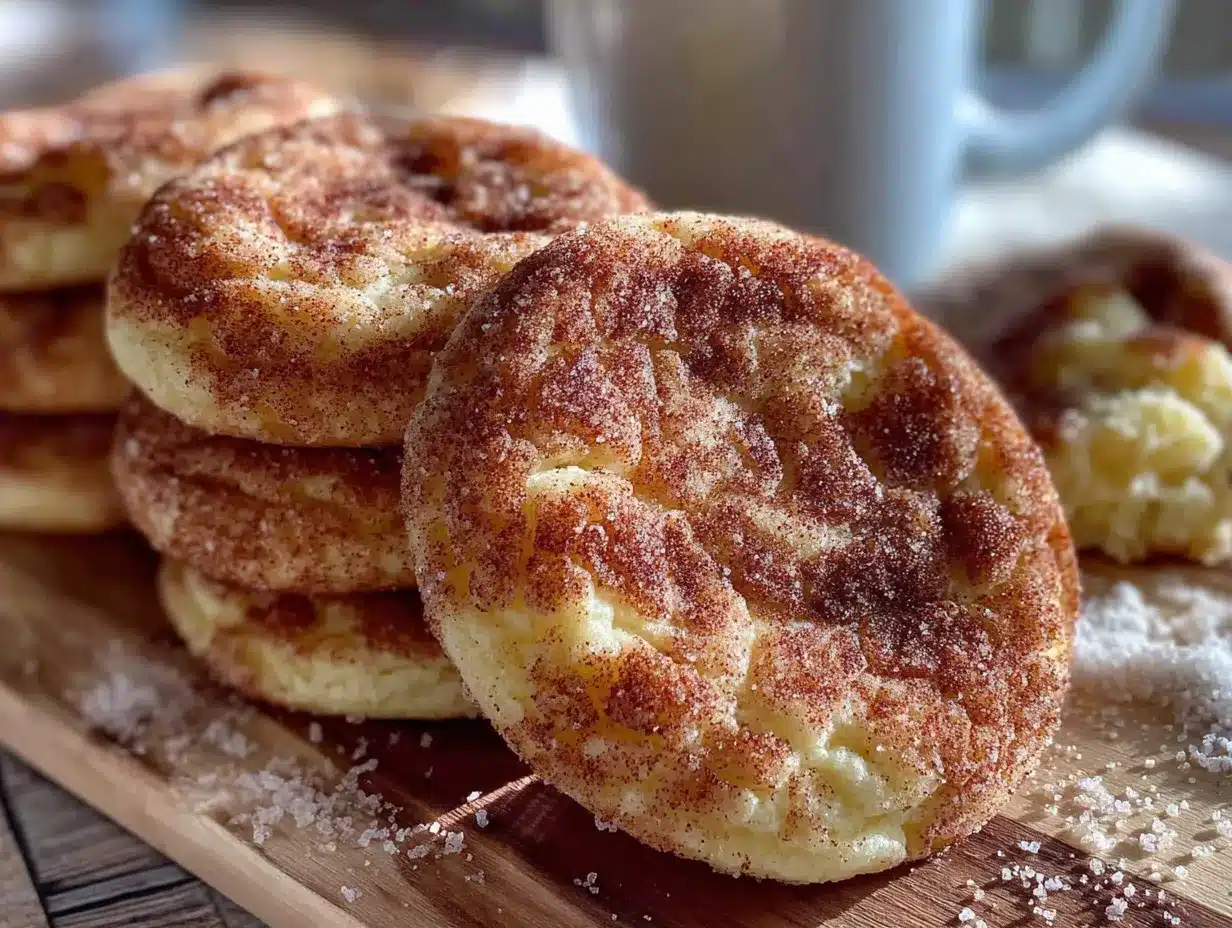 snickerdoodles moelleux preparation steps