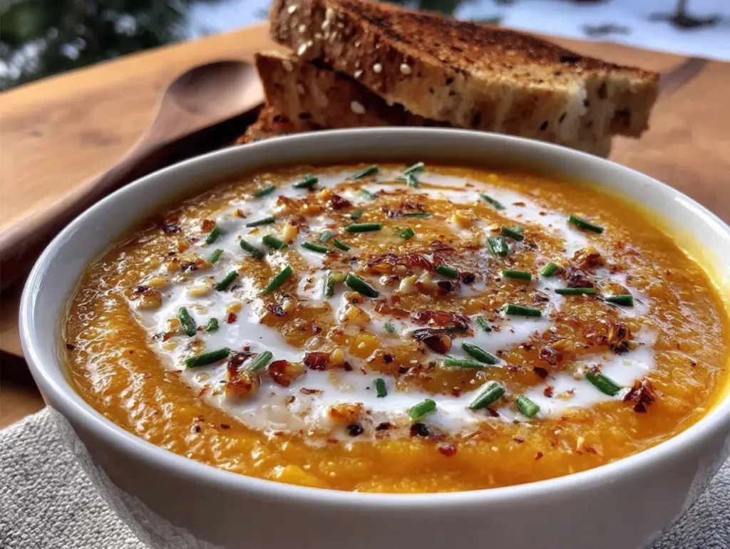 Soupe butternut curry gingembre onctueuse d’automne - featured image
