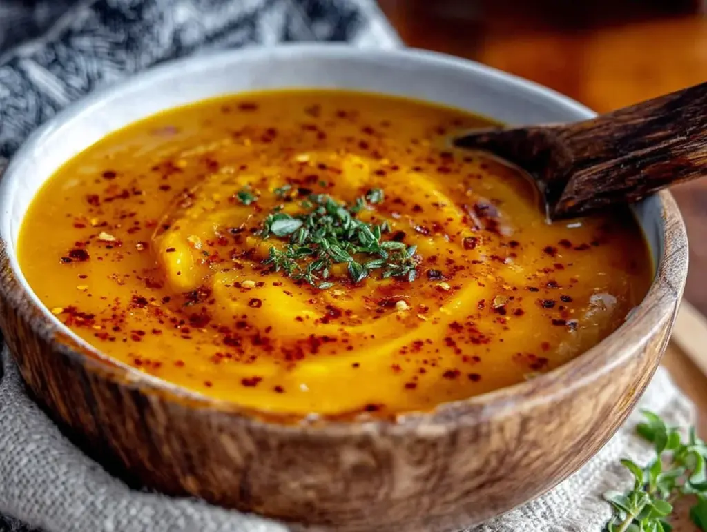 Soupe de panais curry crémeuse - featured image
