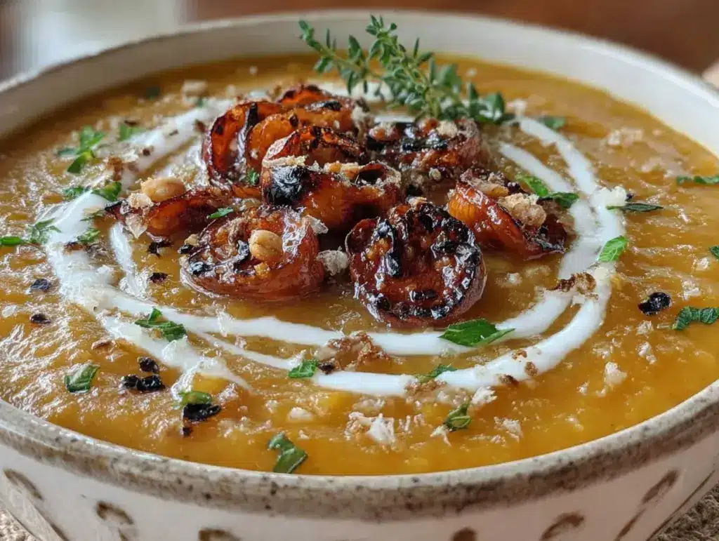 soupe potiron châtaignes onctueuse - featured image