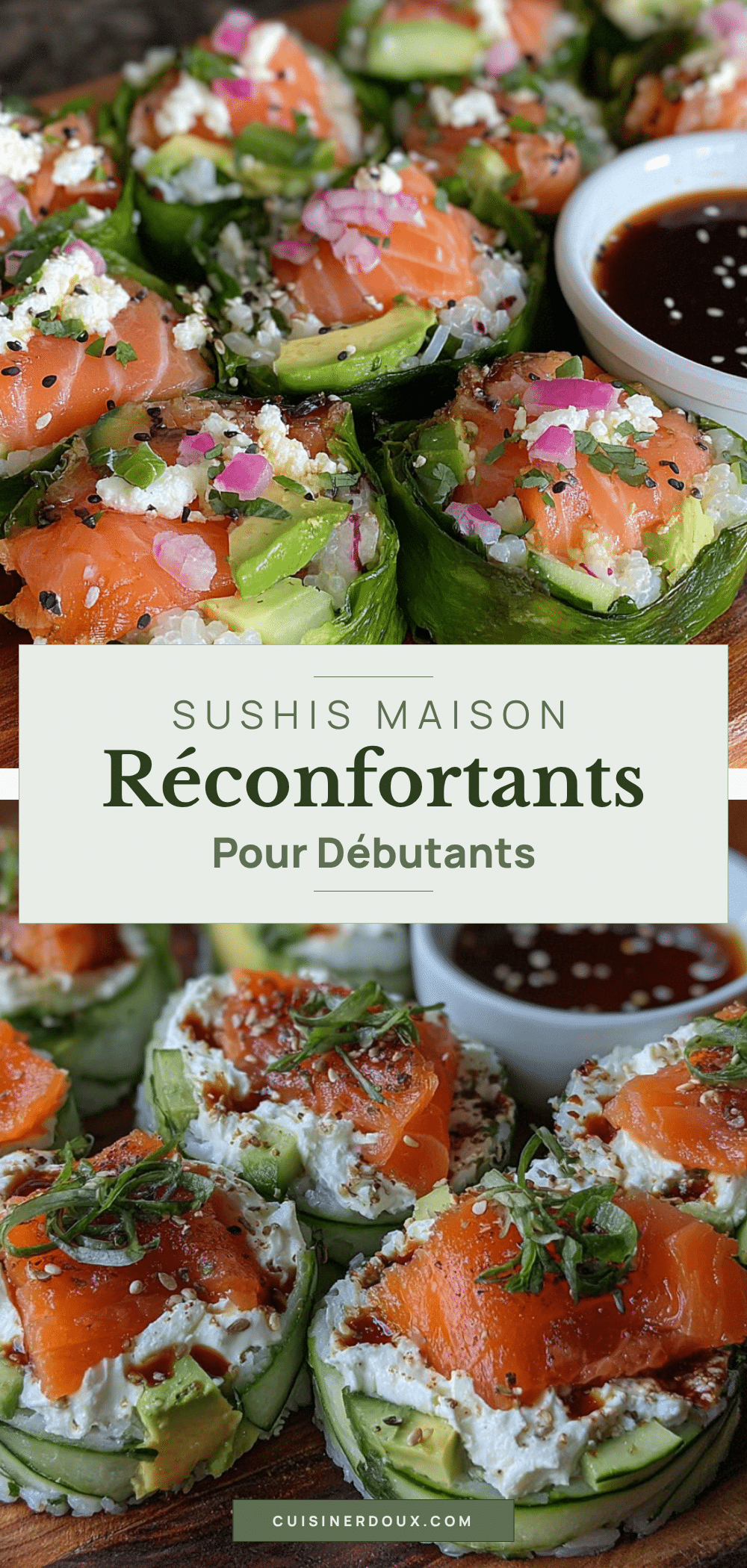 Sushis maison réconfortants pour débutants recipe