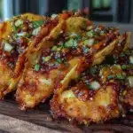 tacos au poulet croustillant - featured image