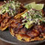 tacos au poulet croustillant sauce chipotle - featured image