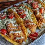 tacos au poulet croustillants à lair fryer - featured image