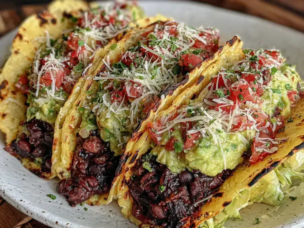 tacos végétariens réconfortants au guacamole crémeux - featured image