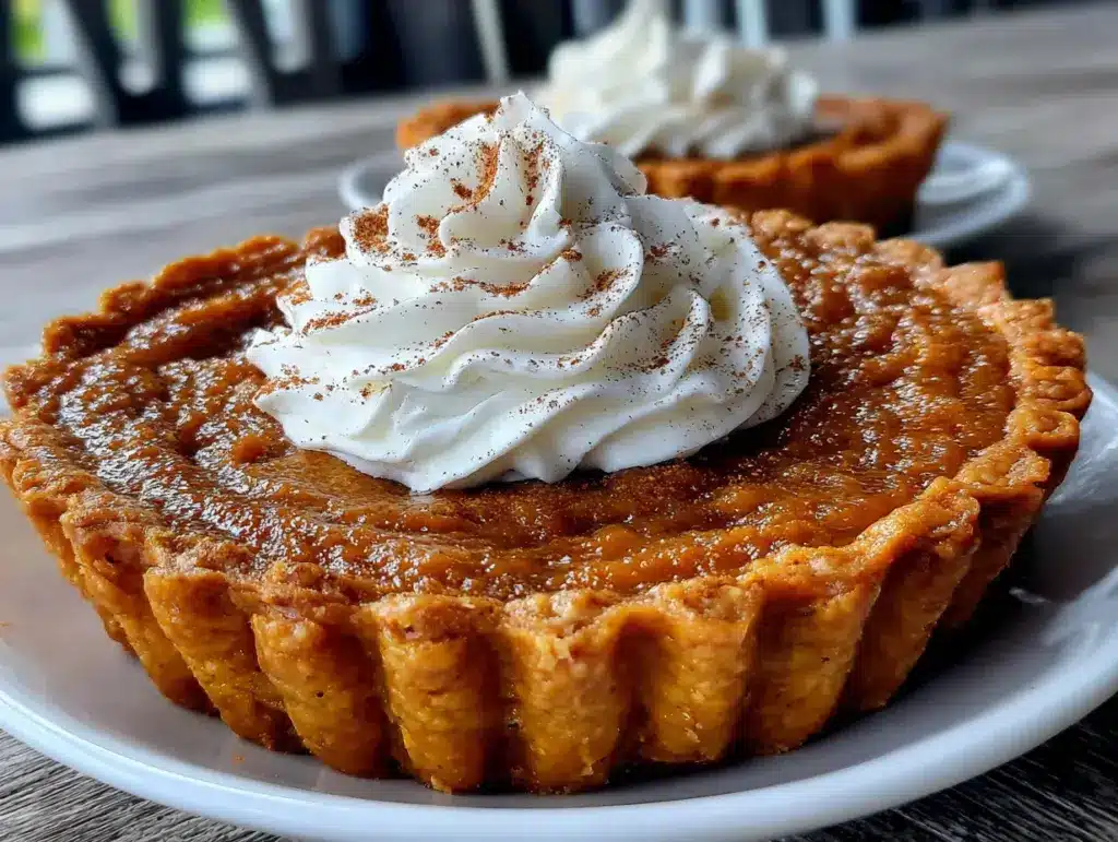 tarte à la citrouille épicée ultra crémeuse - featured image