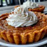 tarte à la citrouille épicée ultra crémeuse - featured image