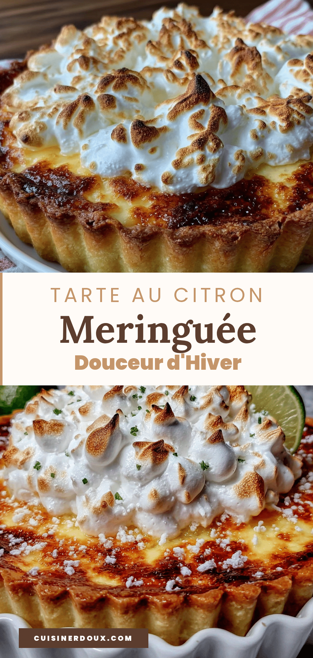 tarte au citron meringuée dhiver recipe