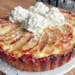 tarte aux pommes normande rapide - featured image