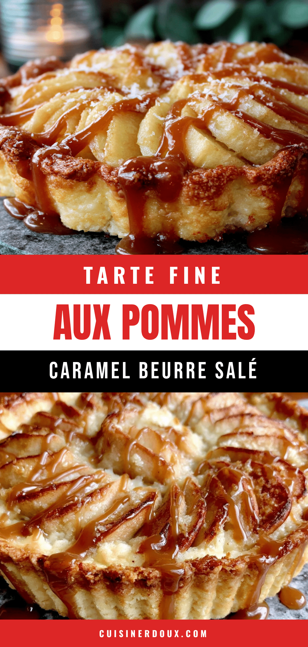 tarte fine aux pommes caramel beurre salé recipe