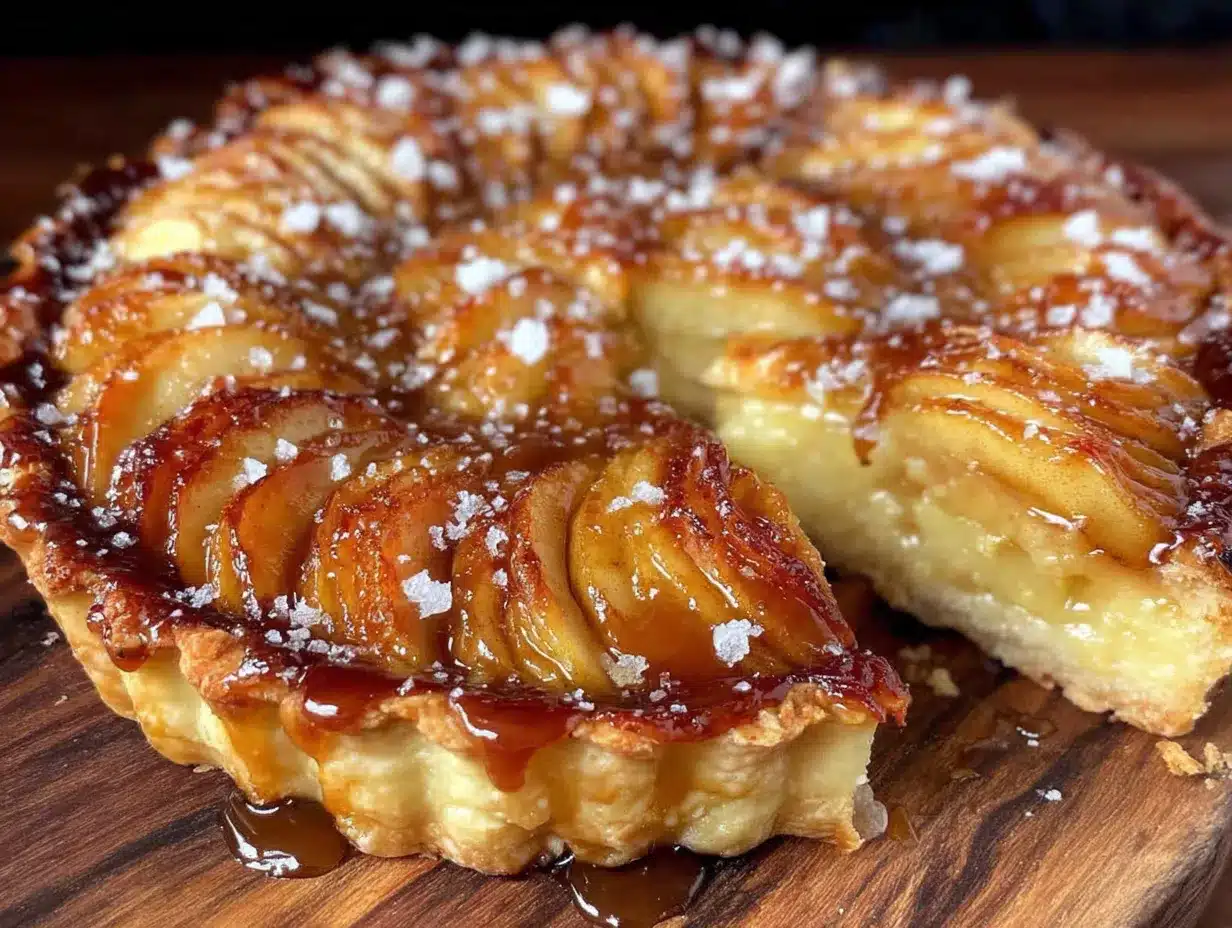 tarte fine aux pommes caramélisées dautomne preparation steps