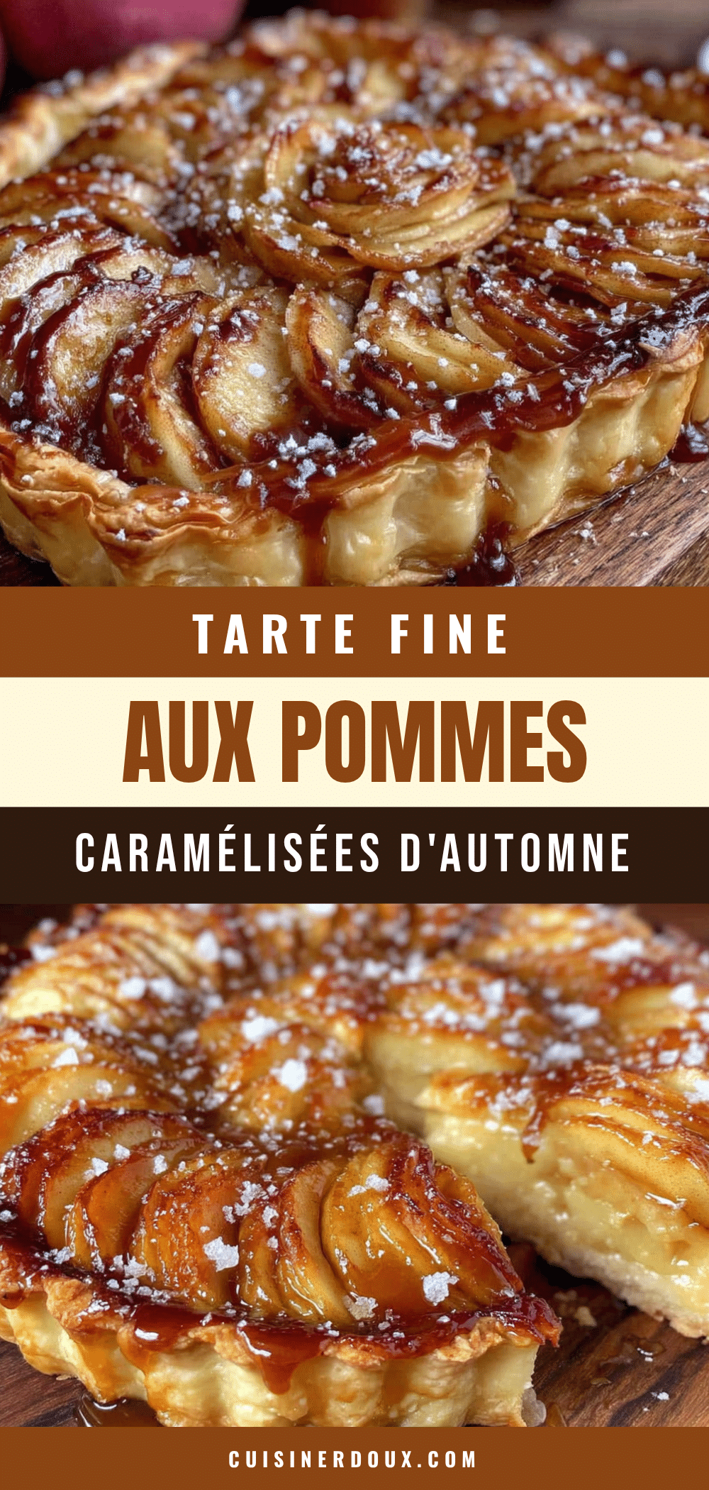 tarte fine aux pommes caramélisées dautomne recipe