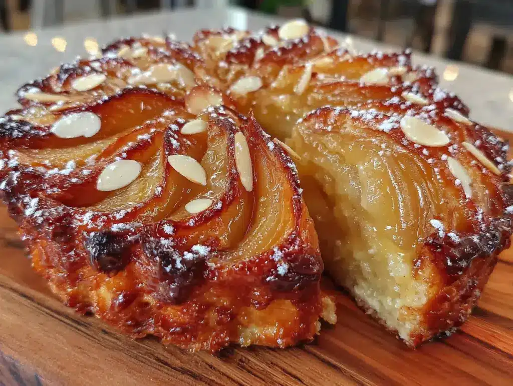 tarte poire frangipane fondante et dorée - featured image