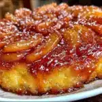 tarte tatin aux pommes caramélisées légère - featured image