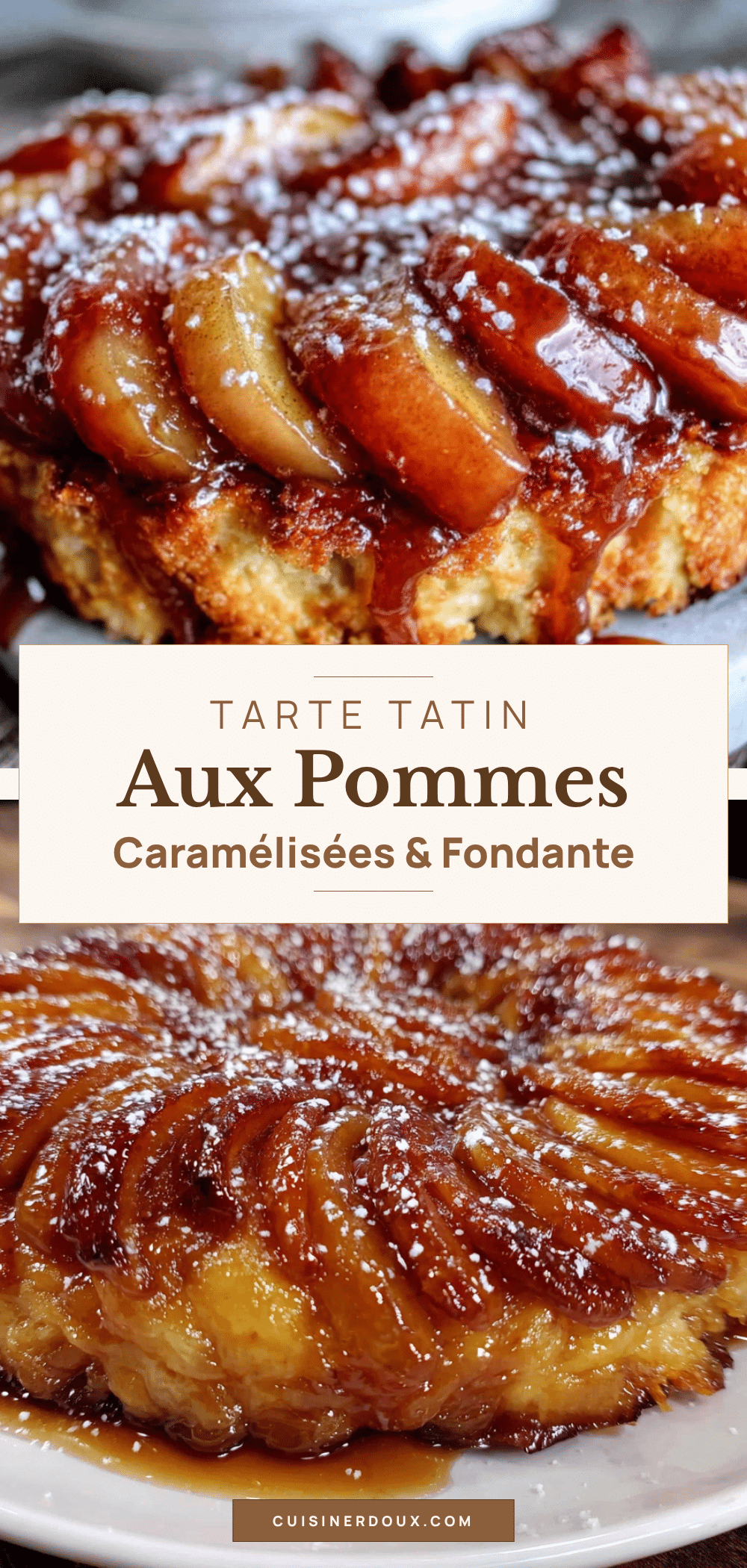 tarte tatin aux pommes caramélisées recipe