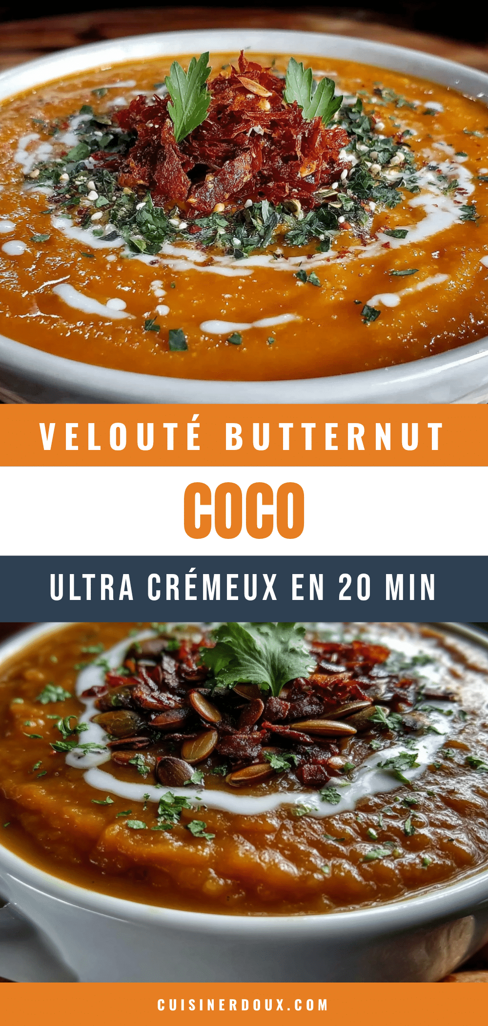 velouté butternut coco recipe