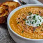 velouté de butternut crémeux au curry - featured image