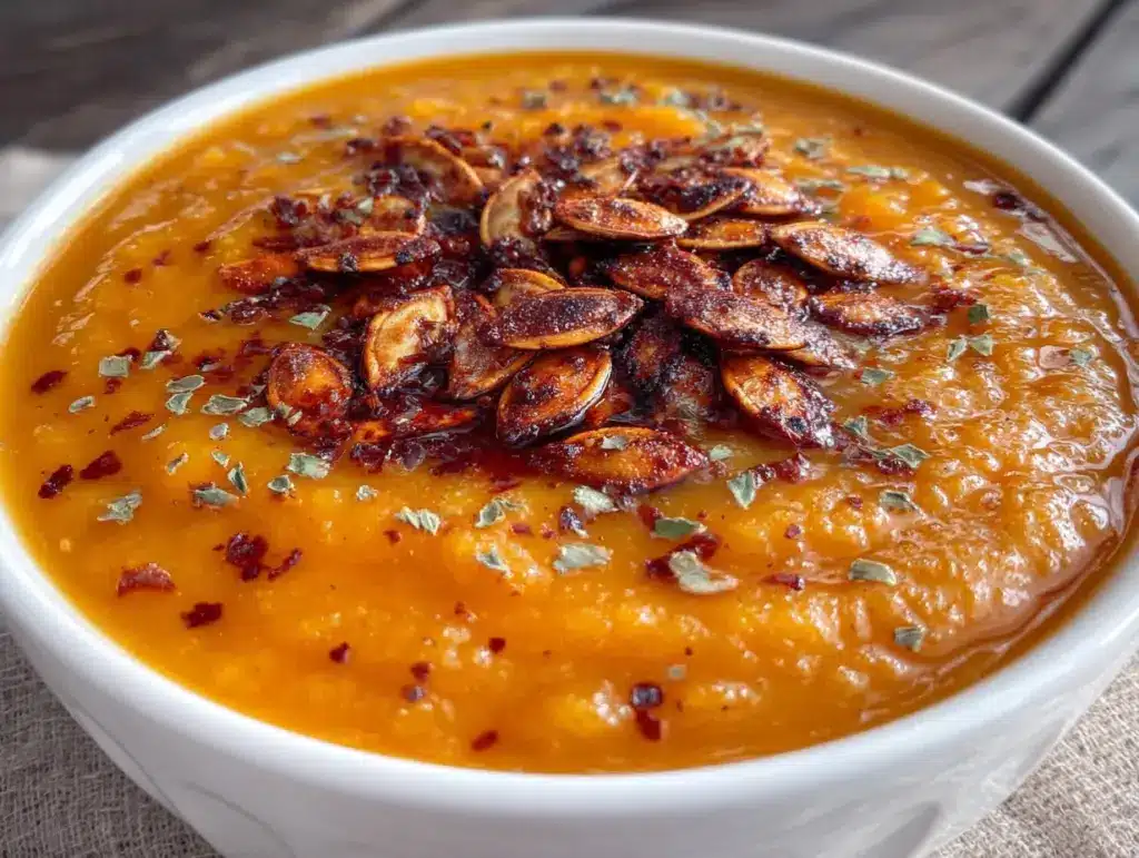 velouté de potiron crémeux - featured image
