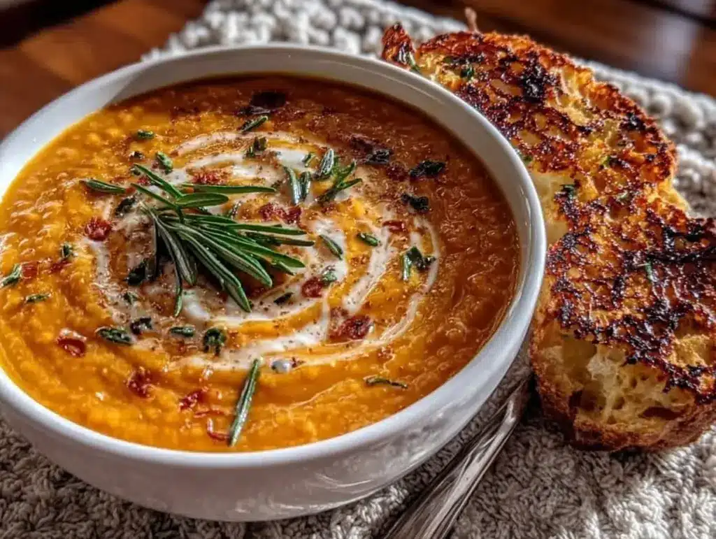 velouté de potiron épicé au gingembre - featured image