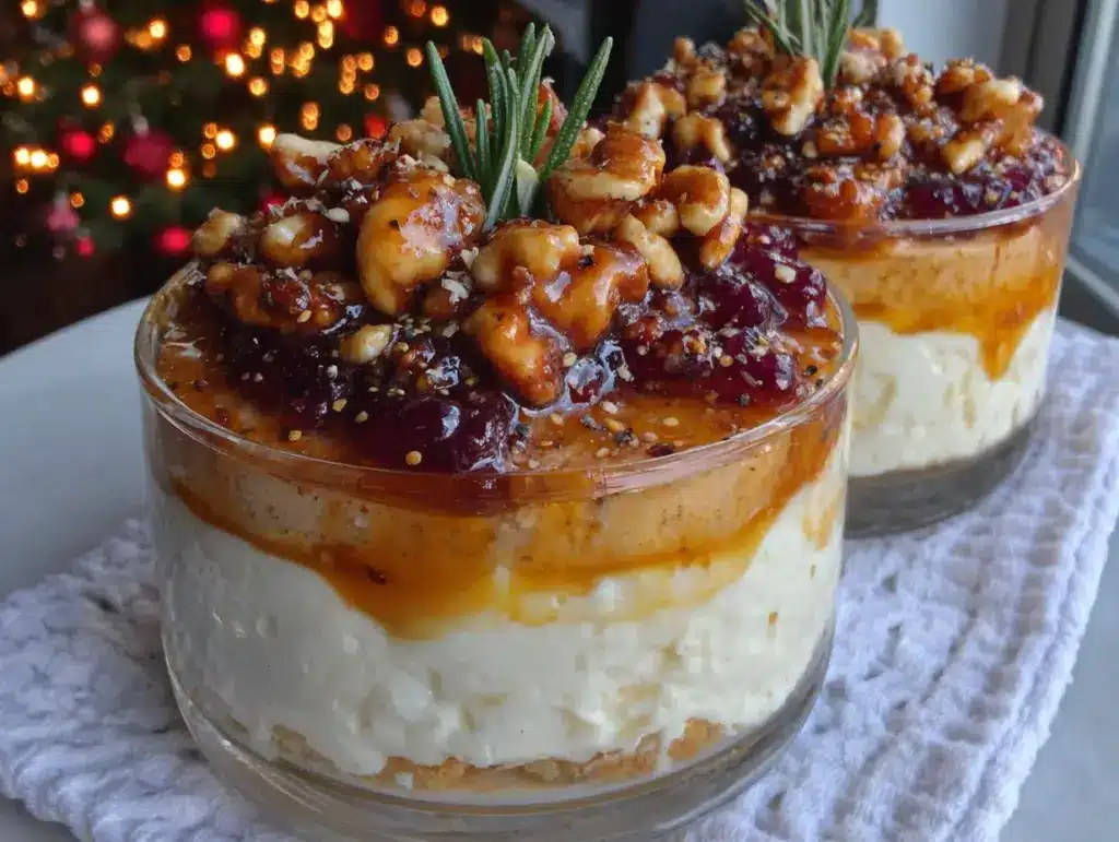 verrines foie gras chutney figues - featured image