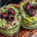 Verrines Halloween guacamole yeux effrayants - featured image