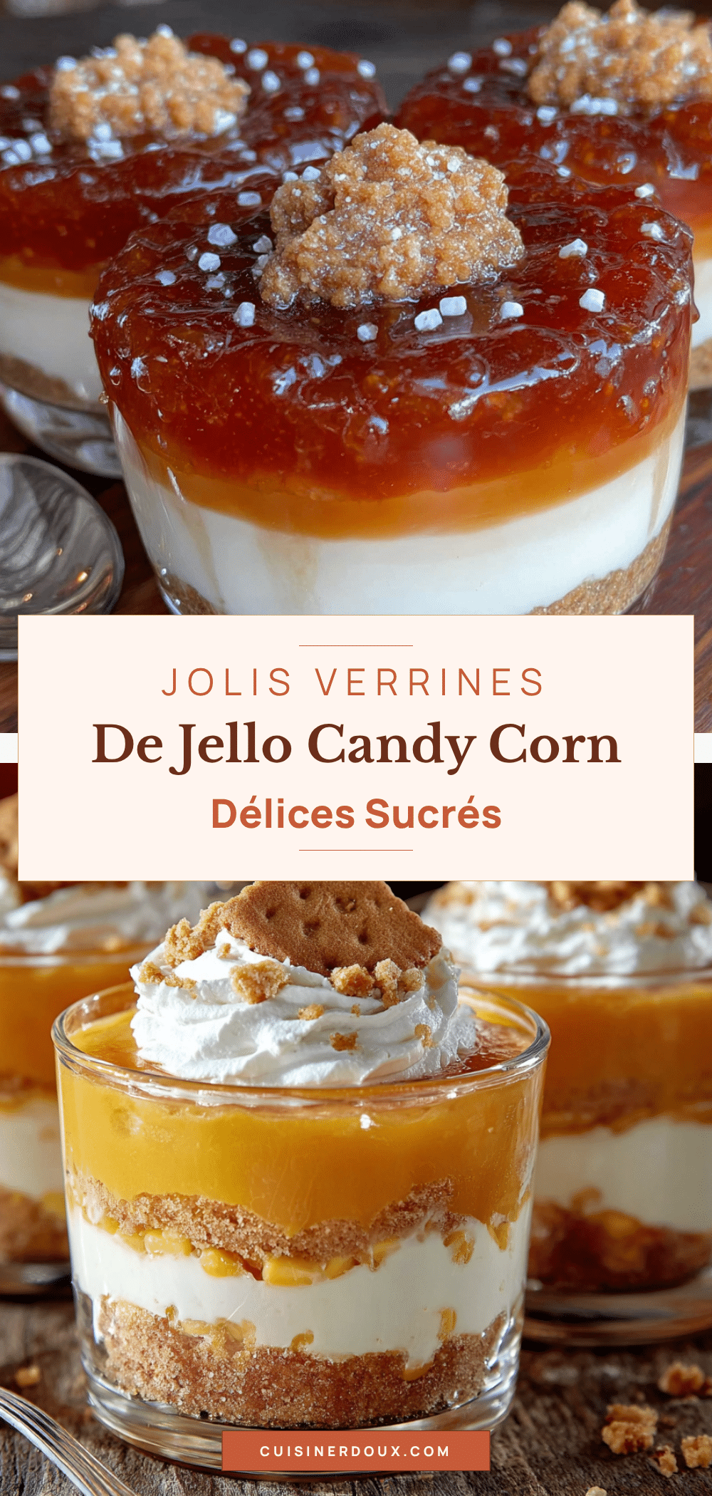 verrines jello candy corn recipe