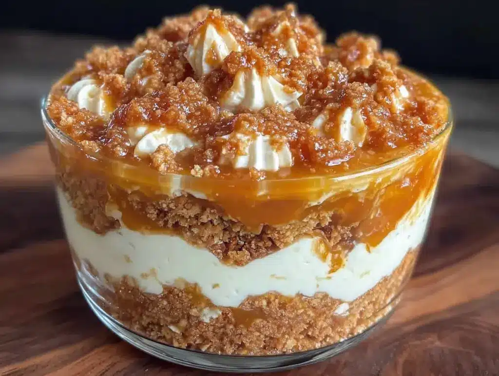 verrines pomme caramel crémeuses - featured image