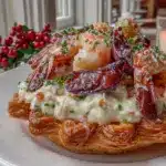 vol-au-vent de Noël aux fruits de mer - featured image