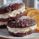 whoopies à l’orange et au velours noir - featured image