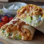 wrap poulet avocat réconfortant - featured image